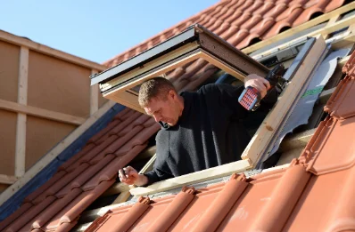 Pose de fenêtres de toit Velux à Hubersent
